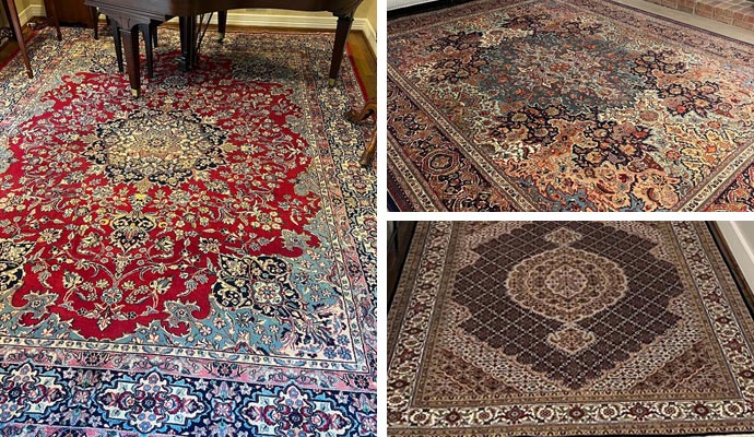 Different types of rugs