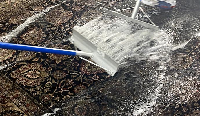 Professional rug treatment